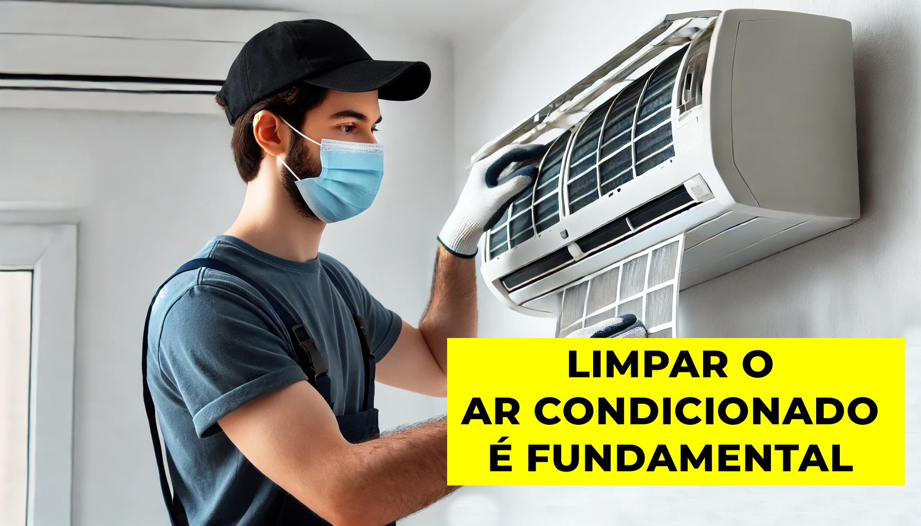 limpar o ar condicionado
