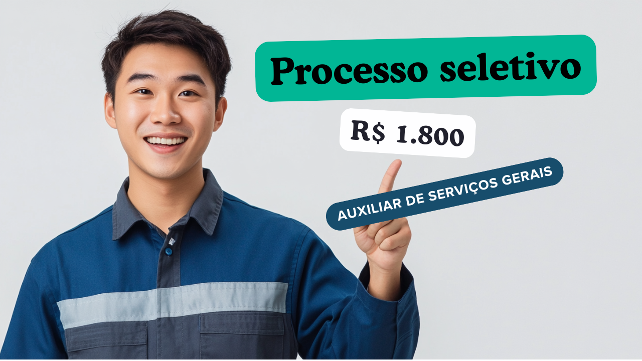 .vaga de emprego - processo seletivo - trabalho