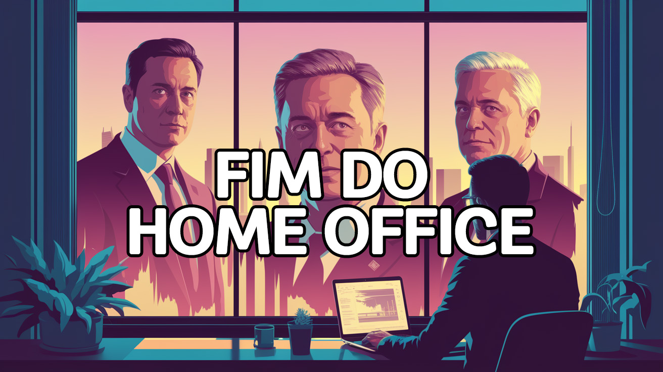 Bilionários como Elon Musk pressionam o fim do home office, mesmo com brasileiros batendo recordes de buscas por trabalho remoto em 2025.