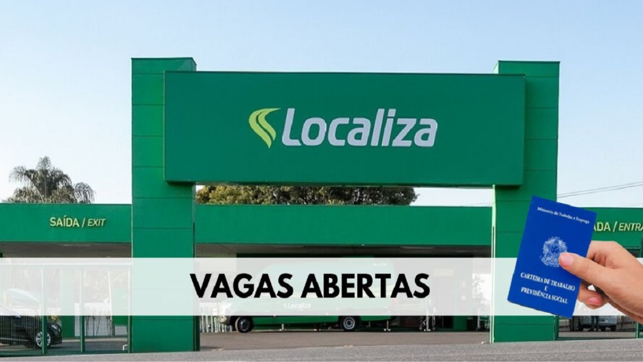 Com benefícios atrativos e atuação em diferentes municípios fluminenses, a Localiza oferece dezenas de vagas de emprego no Rio de Janeiro; inscrições já estão abertas.