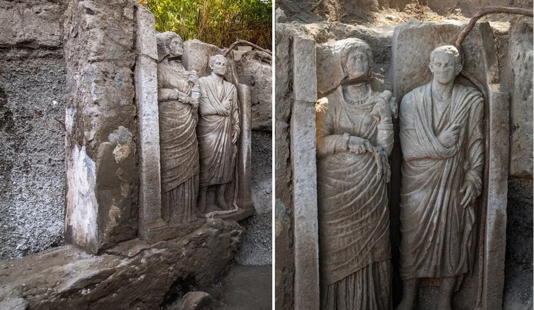 estátuas, pompeia