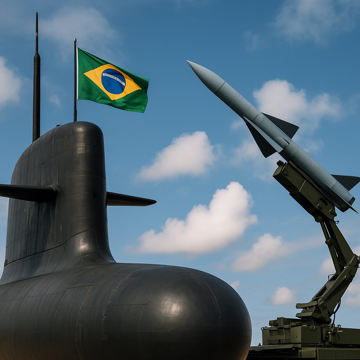 submarino nuclear brasileiro, míssil tático de cruzeiro, corte no orçamento das Forças Armadas, PEC da Previsibilidade, investimento em Defesa Nacional