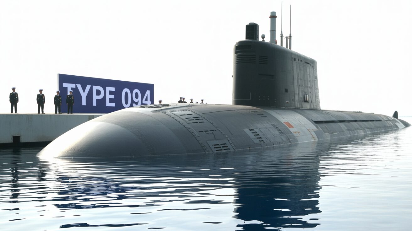 China revela dados inéditos do submarino nuclear Type 094 durante evento oficial da Marinha