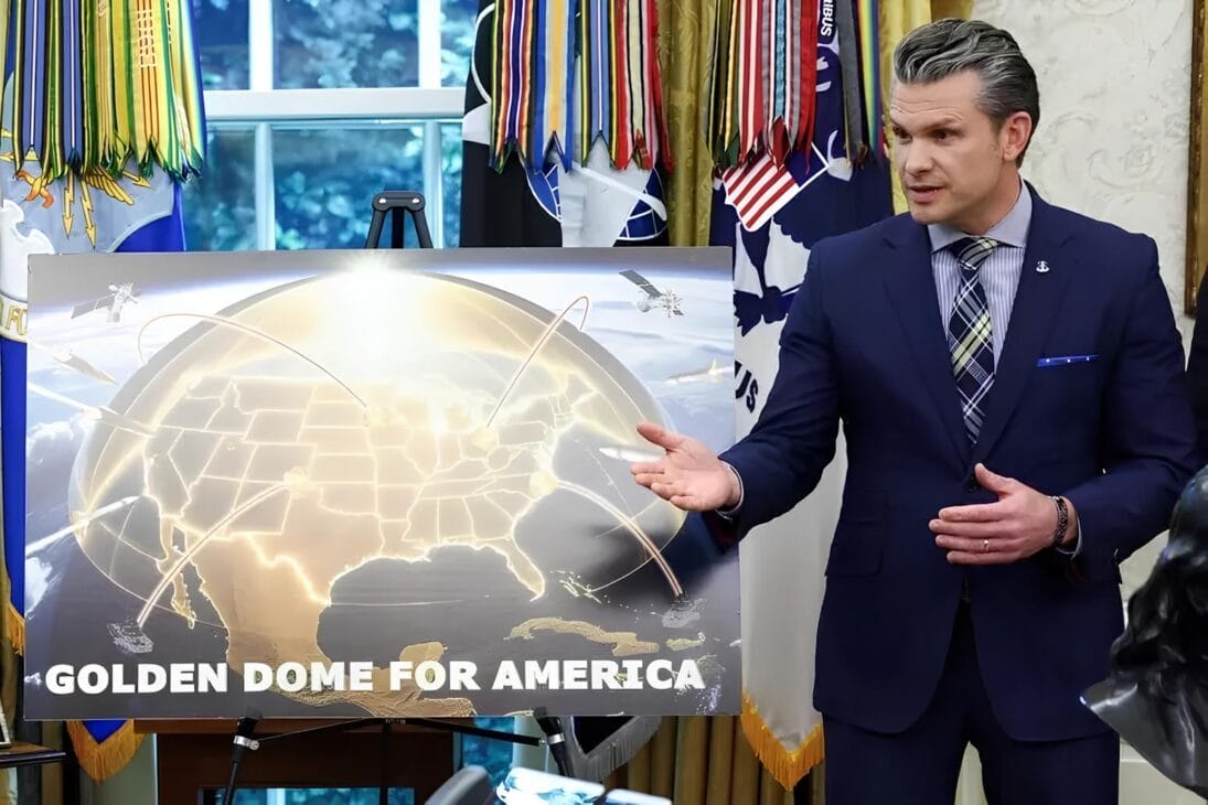 EUA revelam “domo de ouro”, o escudo antimísseis anunciado por Trump de US$ 542 bilhões para proteger o país de mísseis lançados da Terra ou do espaço