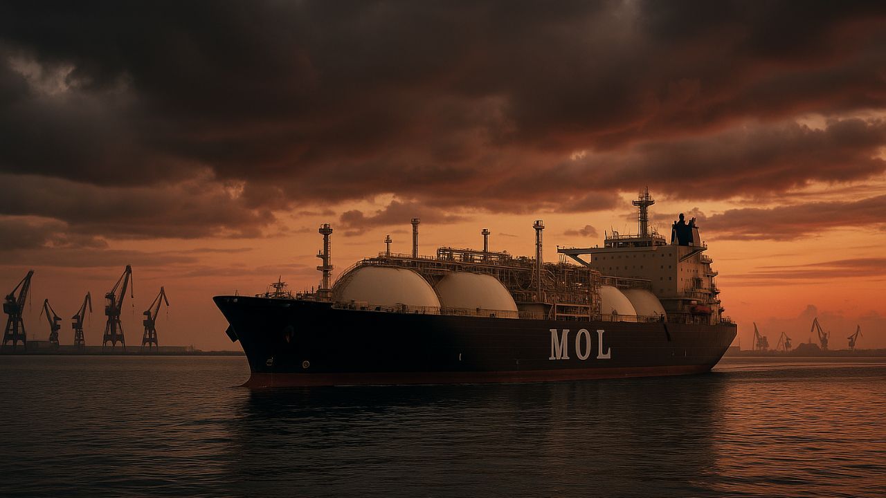 MOL e a escolha cautelosa de estaleiros para novos navios transportadores de GNL diante de tensões geopolíticas