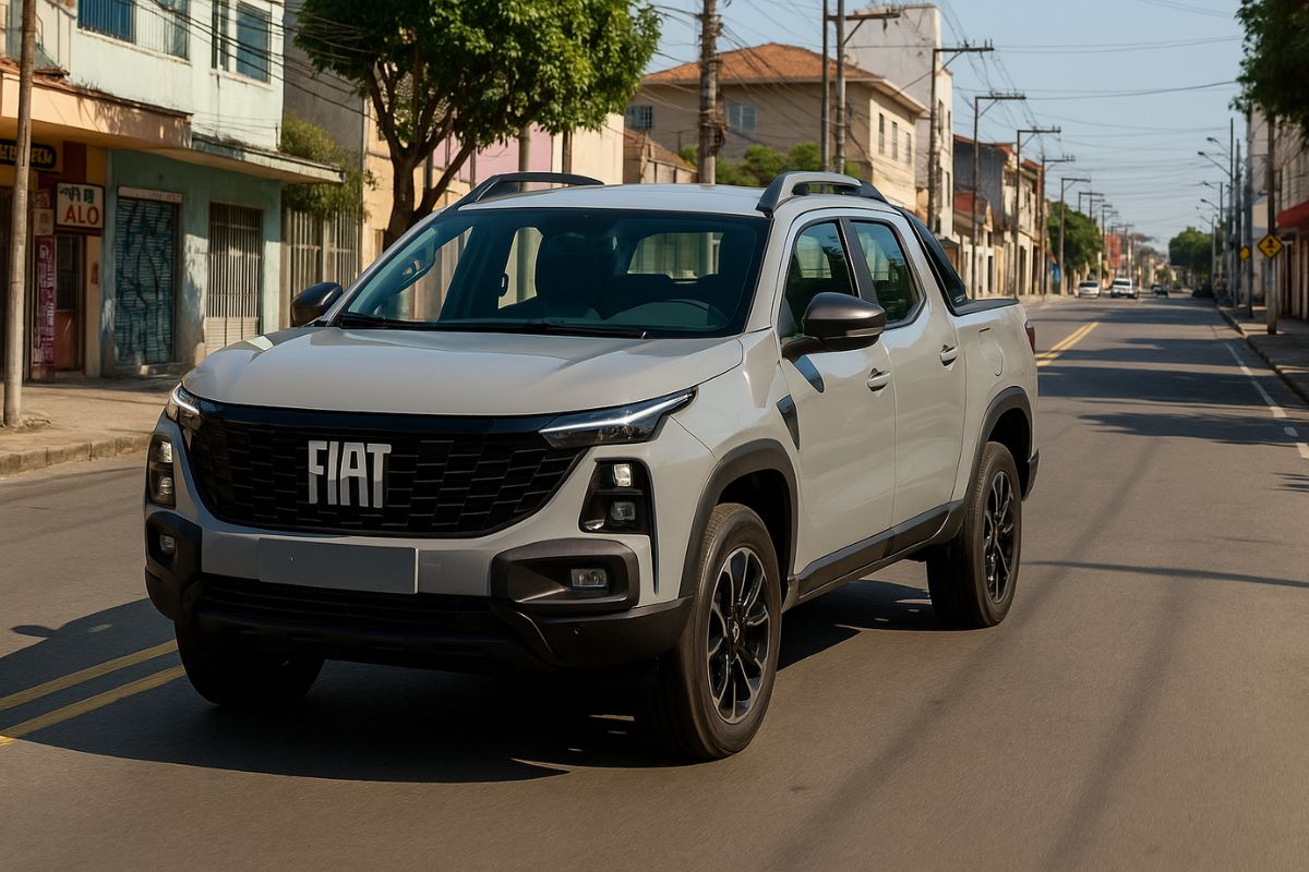 Nova FIAT Titano 2026: Motor de 200 CV, Câmbio de 8 Marchas e Mais Segurança!