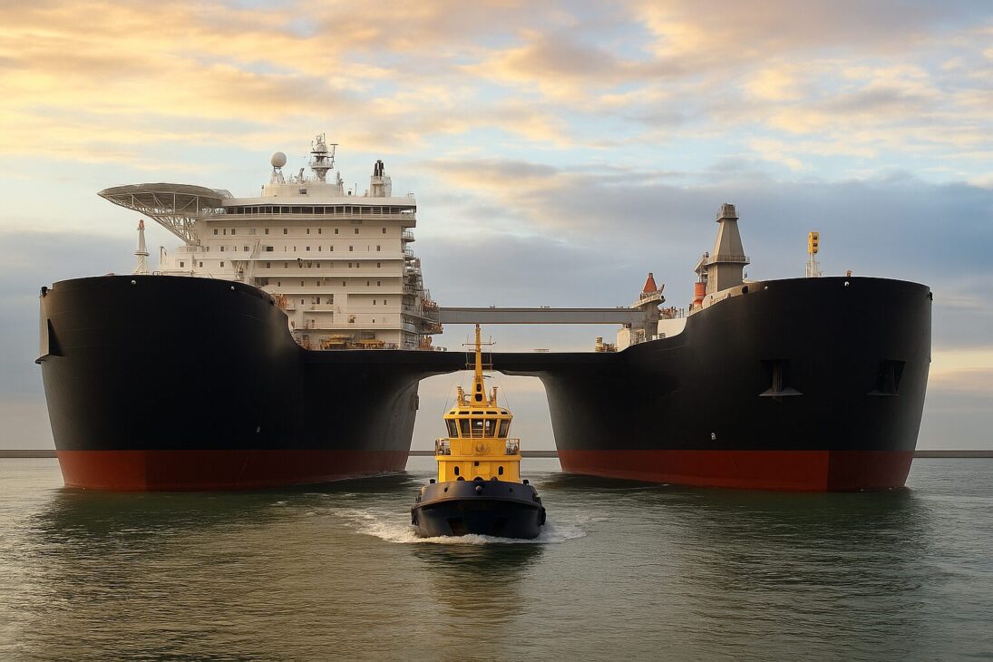 O navio que era maior que um porta-aviões: conheça o Pioneering Spirit, a embarcação que remove plataformas inteiras do fundo do mar