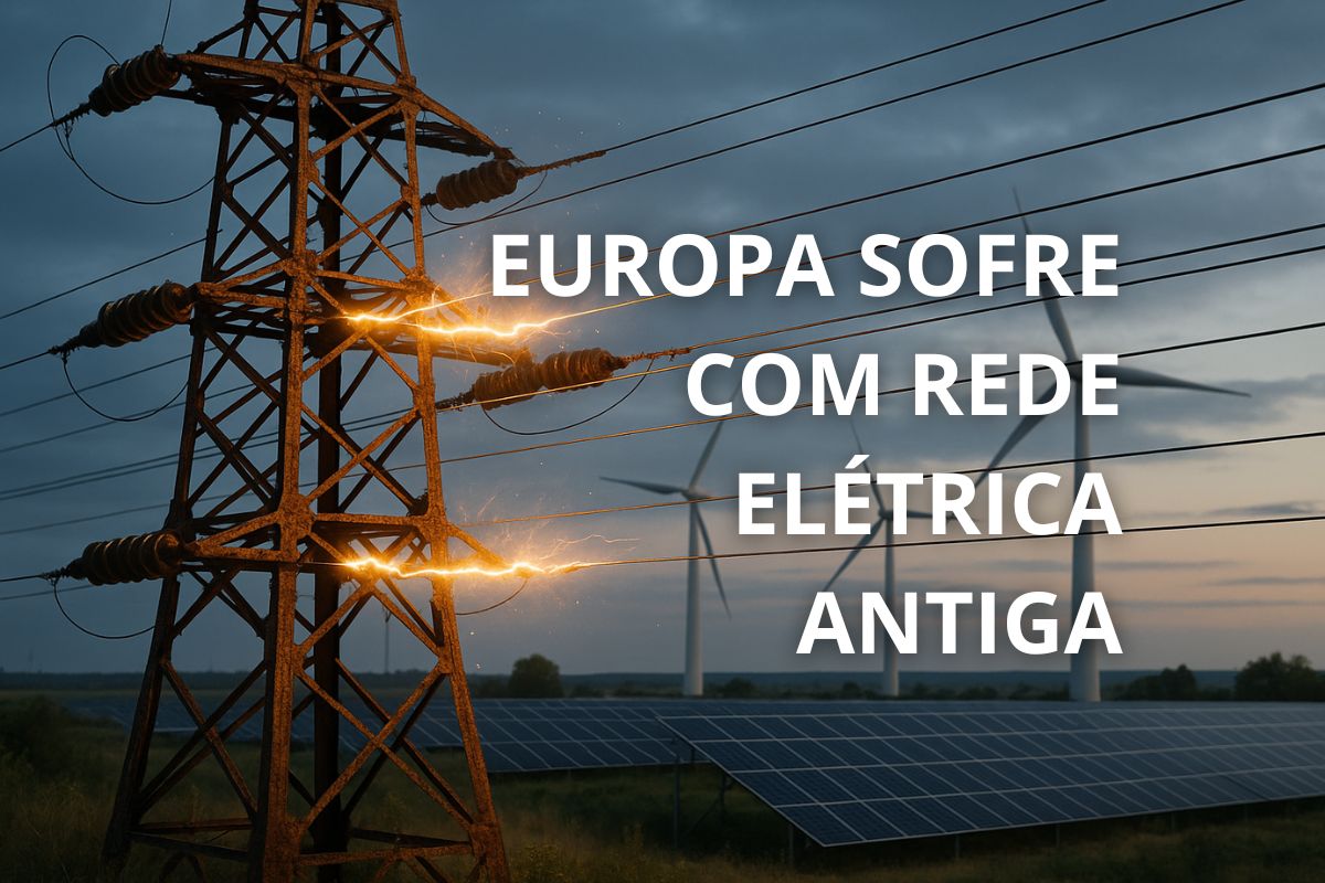 REDE elétrica pré historica da europa pode representar riscos para a energia renovavel