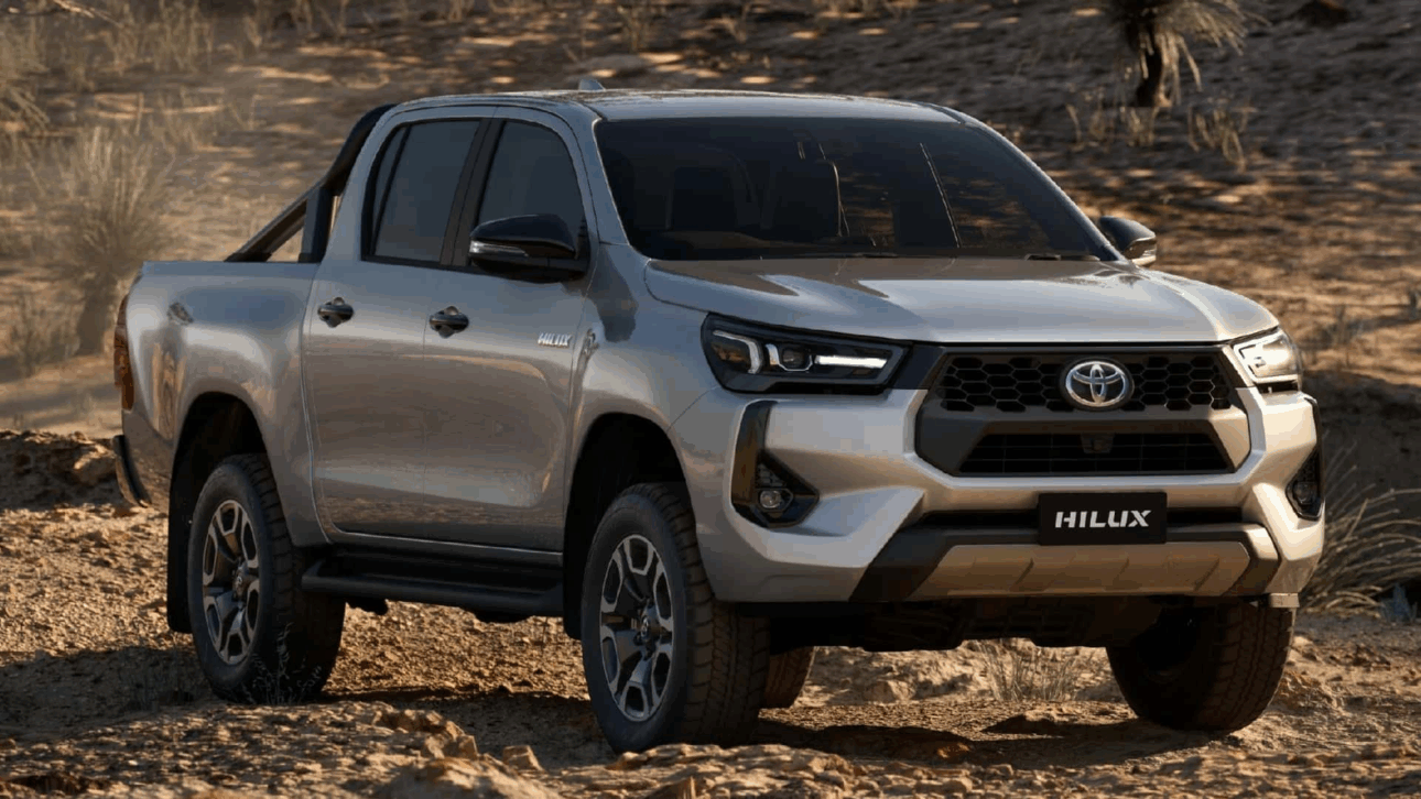 A Toyota Hilux, ícone global, é proibida nos EUA por um imposto antigo que mudou a história das picapes no maior mercado do mundo. (Imagem: divulgação