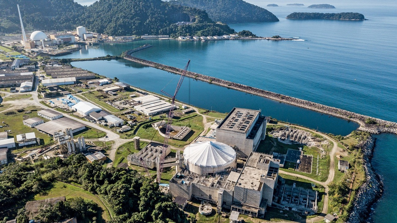 Usina nuclear Angra 3 é um projeto antigo e considerado estratégico para a matriz energética brasileira.