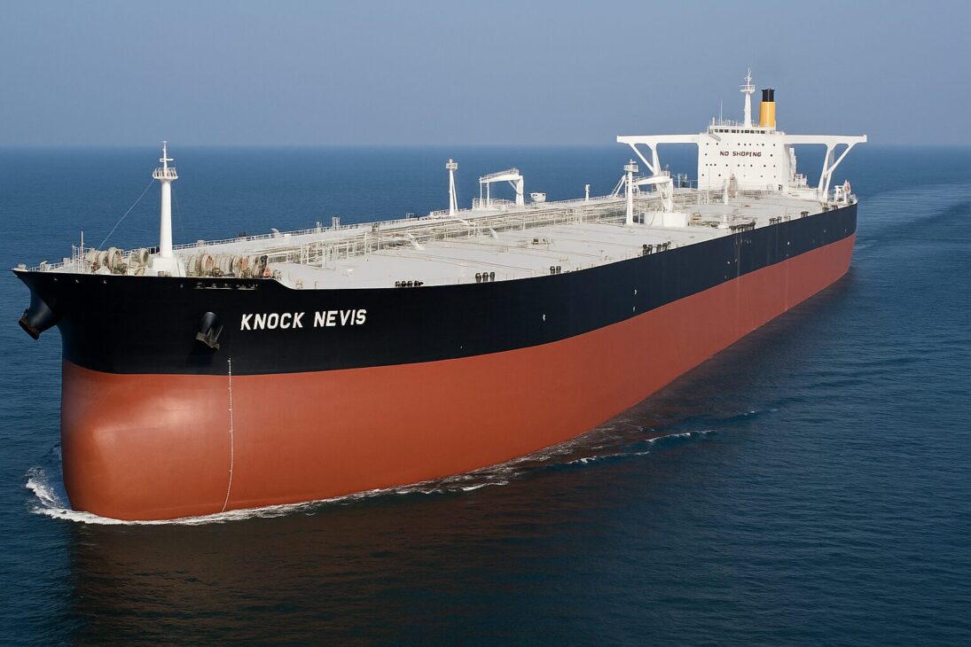 O "colosso dos mares" que era mais largo que um prédio: conheça o Knock Nevis, o maior navio petroleiro do mundo, projetado para enfrentar ondas gigantes sem tombar