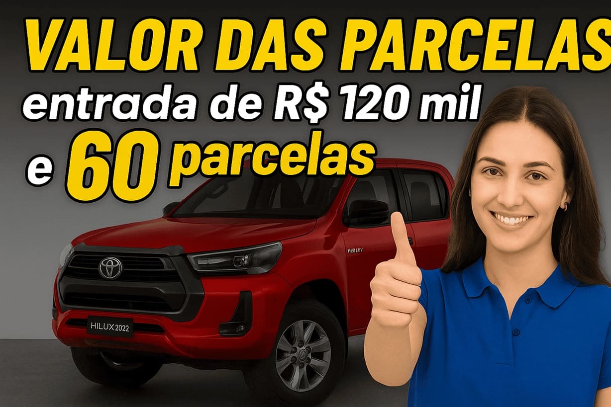 financiamento de uma Hilux