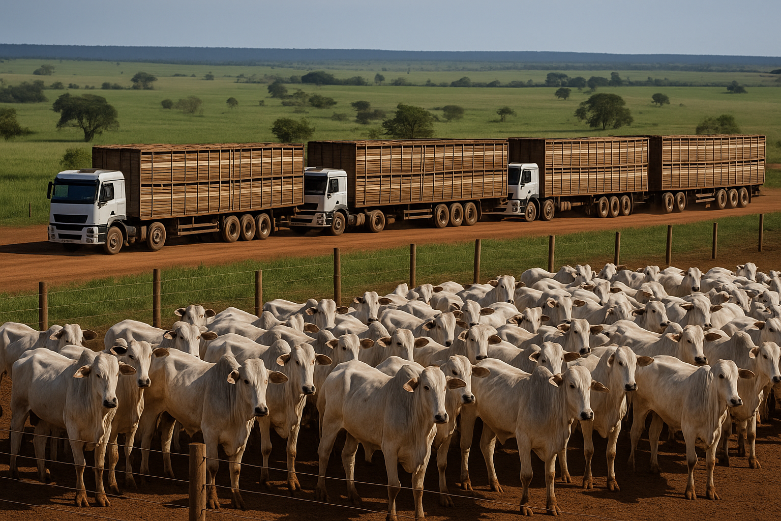 Fazenda, Piratininga, Transporte