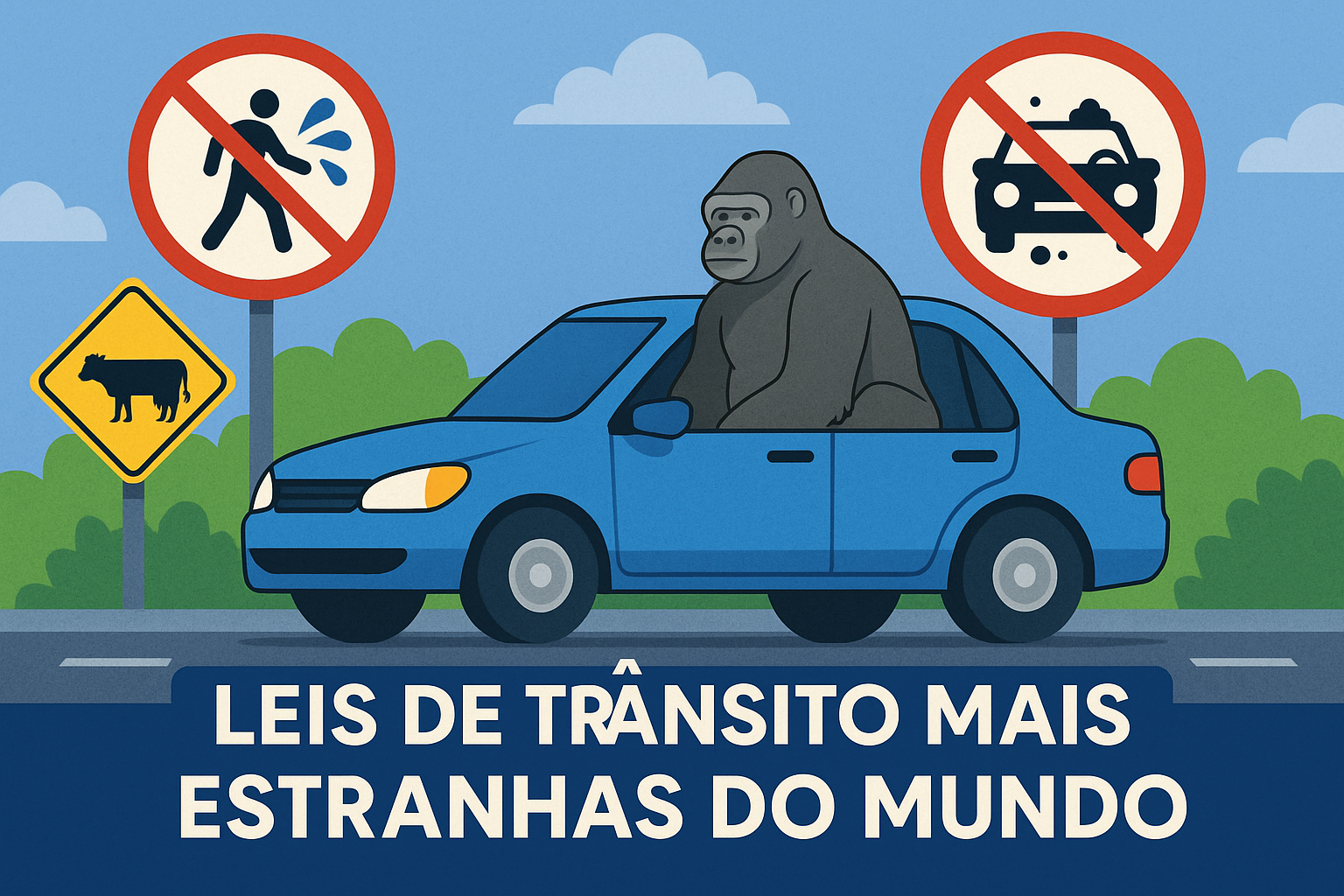 Leis de Trânsito, Estranhas, Leis, Trânsito