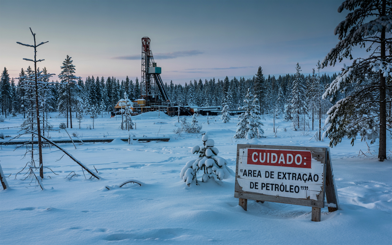 A floresta congelada do Canadá que esconde uma das maiores minas de petróleo do mundo — onde milhões de barris são extraídos com vapor de água em alta pressão