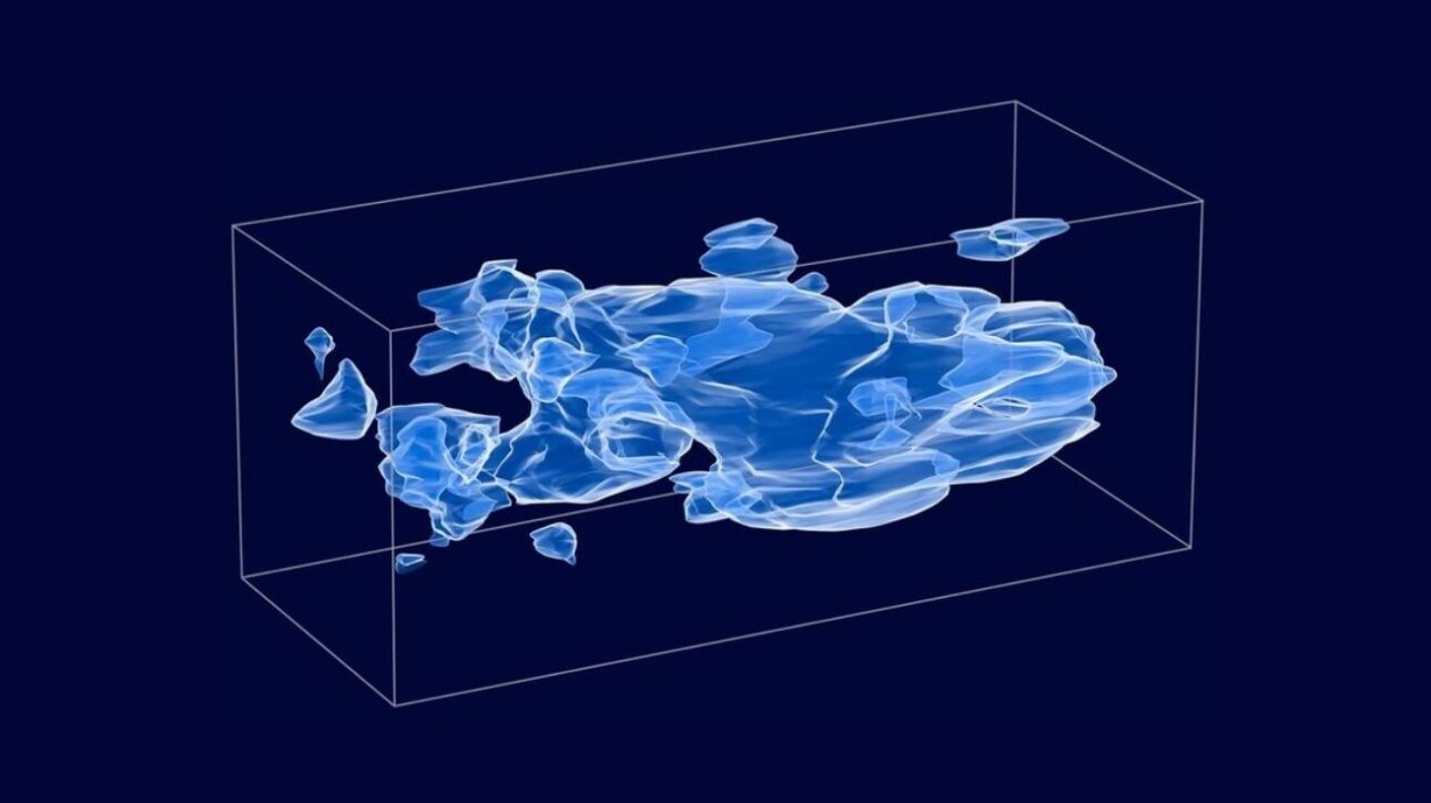 A imagem mostra um mapa 3D criado pela NASA com base em dados do telescópio espacial Hubble (2007). © NASA