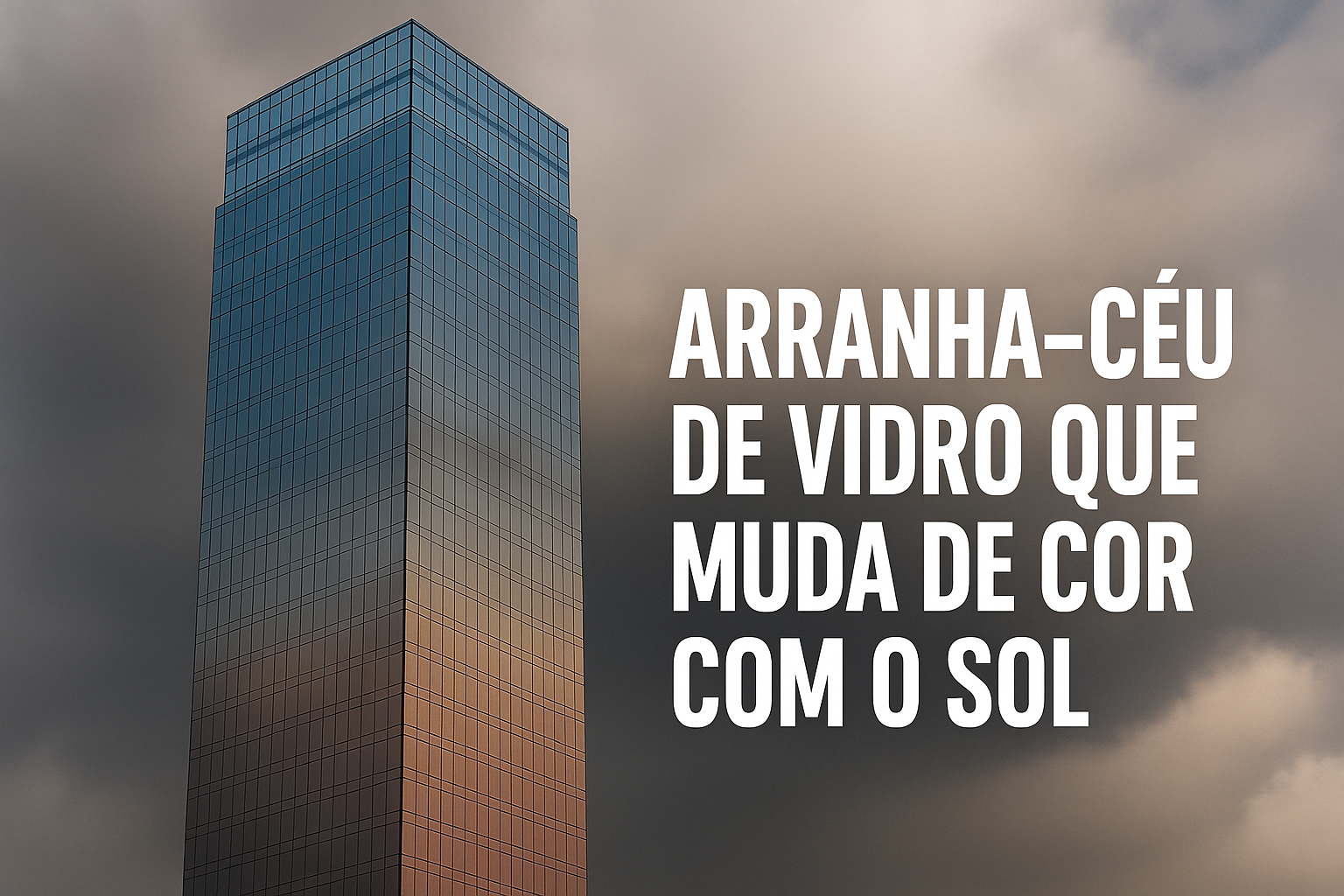 Arranha-céu de vidro que muda de cor com o sol custou US$ 800 milhões — e agora está sendo usado por apenas 3 moradores