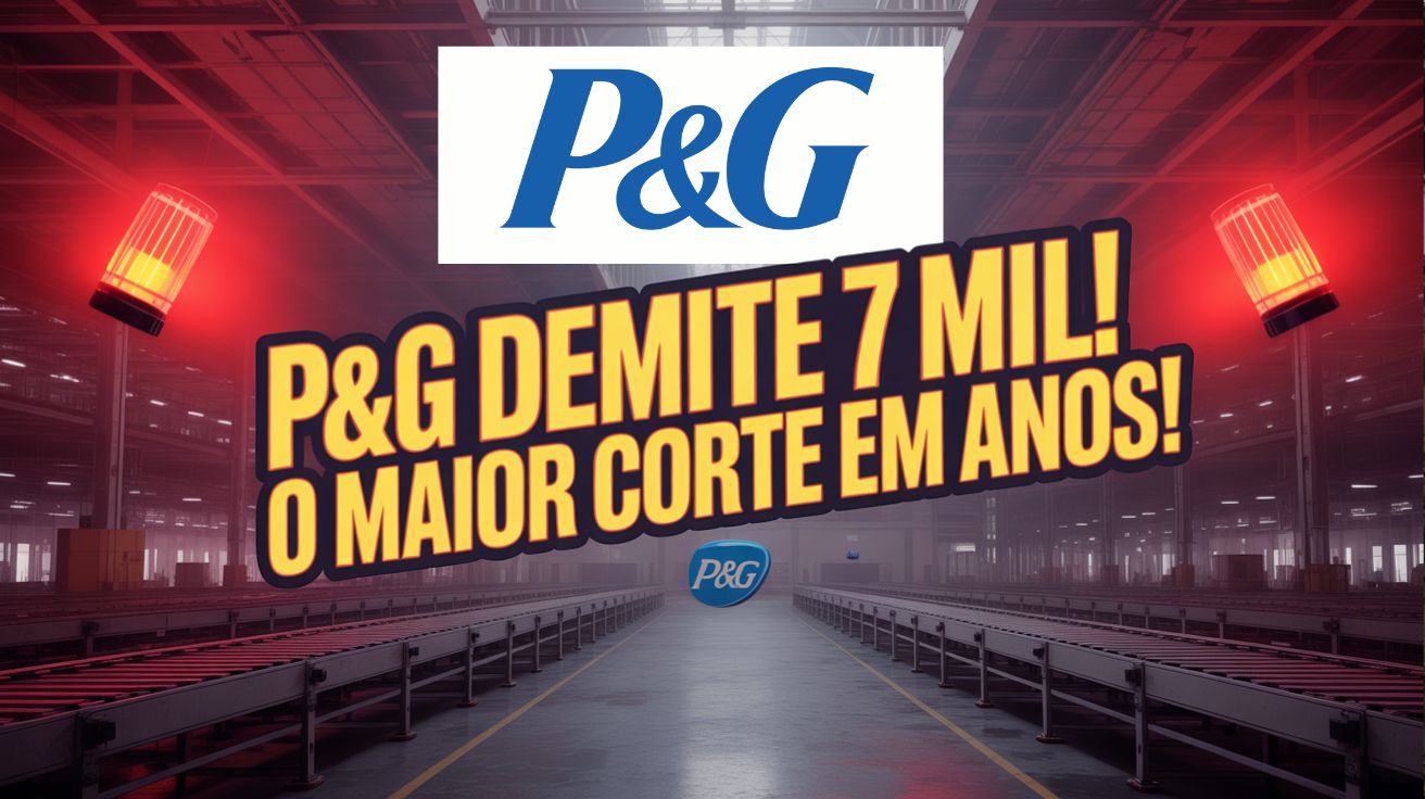P&G anuncia corte de 7 mil funcionários e reestruturação global. Medida drástica pode abalar o setor e afetar diretamente o consumidor.