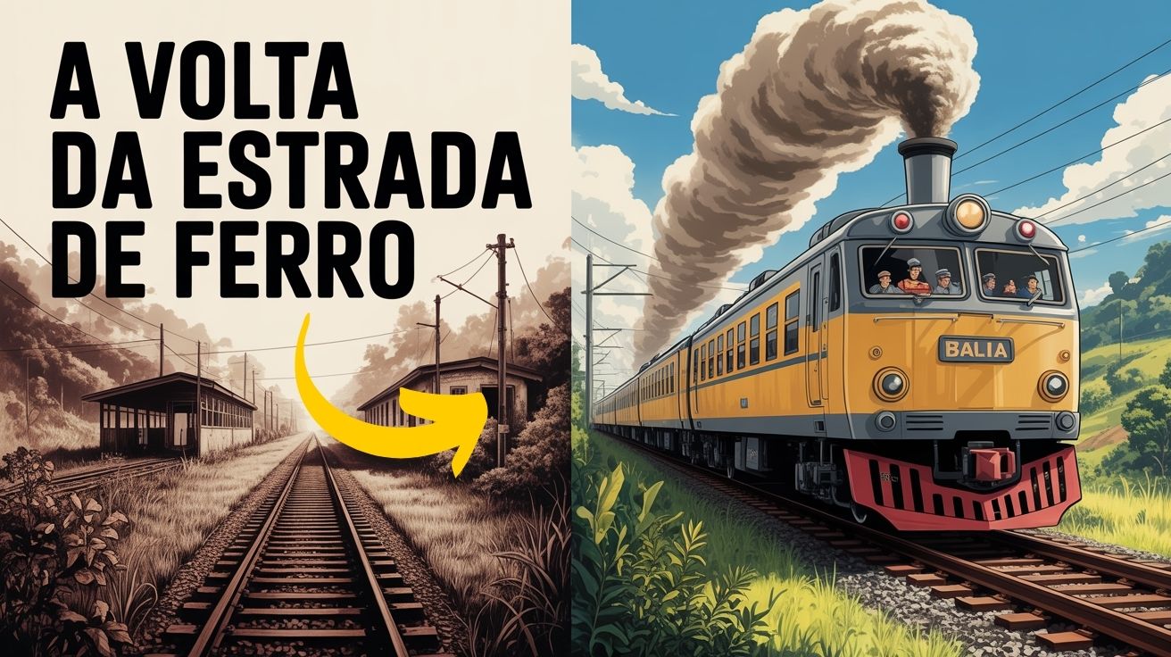Recuperação da ferrovia Fortaleza-Crato abre caminho para transporte de passageiros, impulsionando mobilidade e economia sustentável no Ceará e no Brasil.