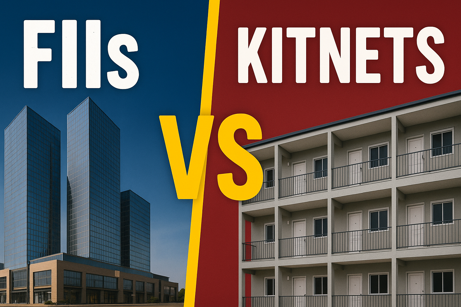 fundos imobiliários, kitnet