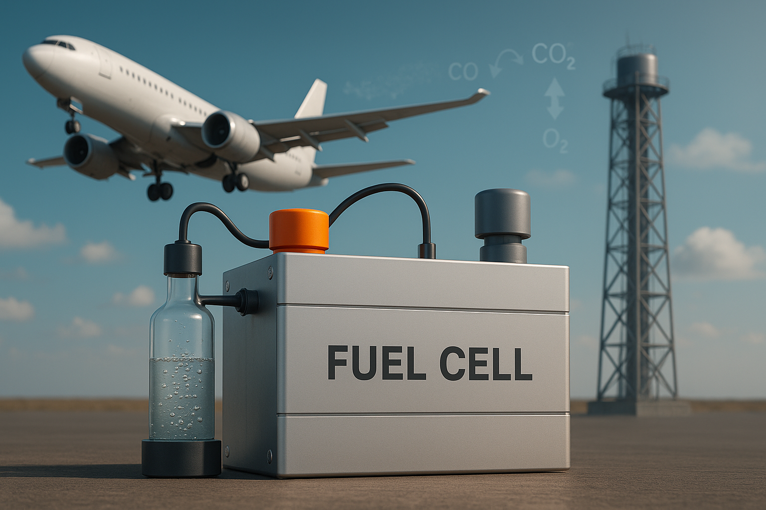 CO2, célula de combustível