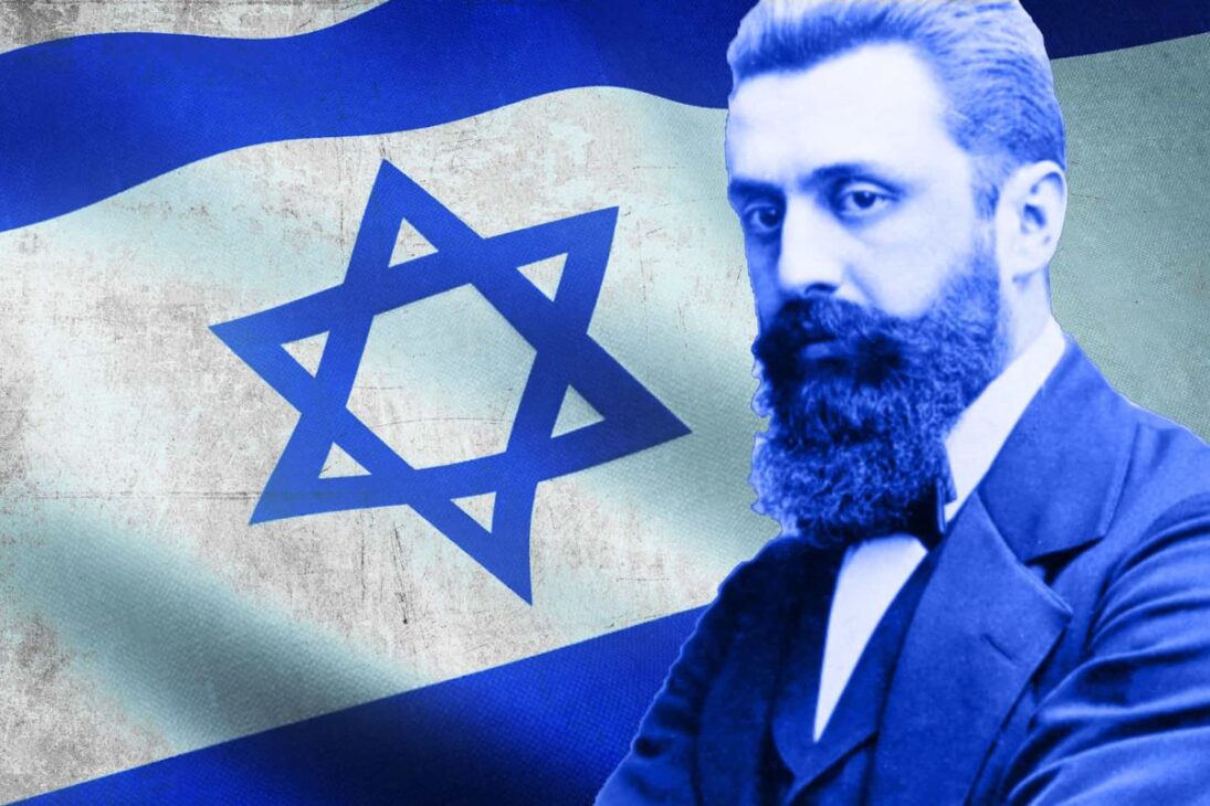 No final do século XIX, o surgimento de um antissemitismo moderno e os violentos pogroms na Rússia convenceram muitos judeus de que a única solução para a perseguição seria ter seu próprio país. Assim nasceu o Sionismo, um movimento político liderado por Theodor Herzl. Em 1897, o Primeiro Congresso Sionista, na Suíça, estabeleceu o objetivo de criar um lar para o povo judeu na Palestina.