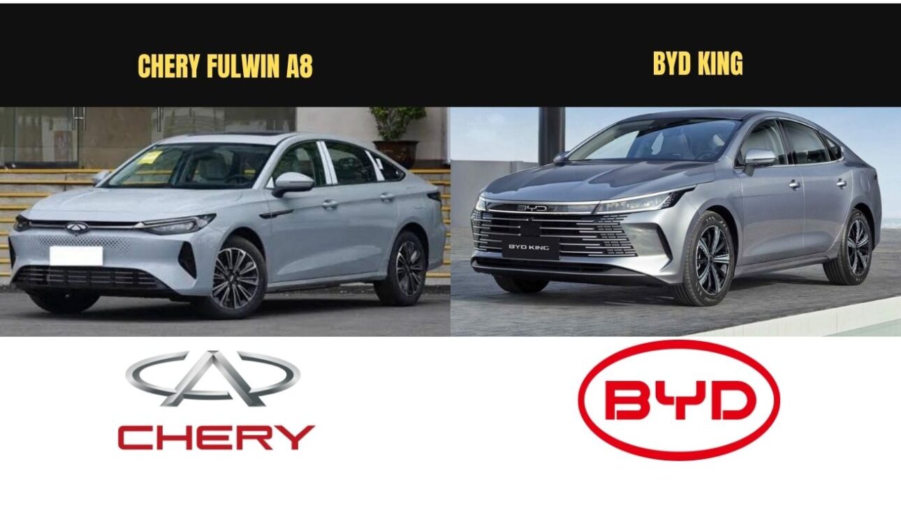 Comparação entre Chery Fulwin A8 e BYD King - Chery lança sedan híbrido plug-in por preço surpreendente e eficiência impressionante. Será que veremos essa revolução no Brasil?