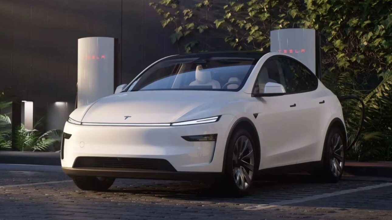 Modelo Tesla Model Y. (Imagem/ divulgação)
