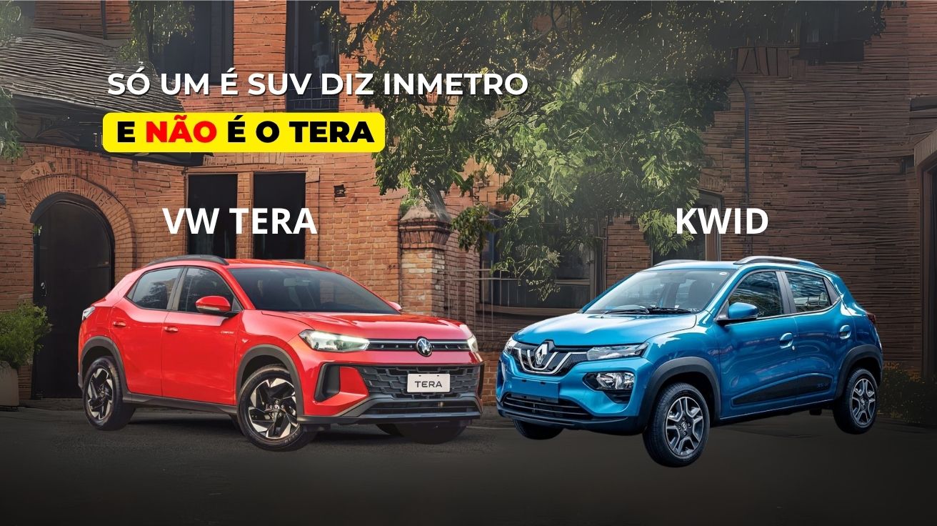 Renault Kwid é SUV e VW Tera é hatch? Decisão do Inmetro gera polêmica e escancara contradição