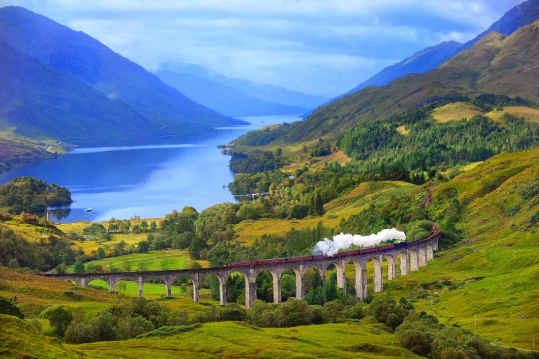 O expresso de Hogwarts na vida real a viagem mágica no trem a vapor Jacobite na Escócia