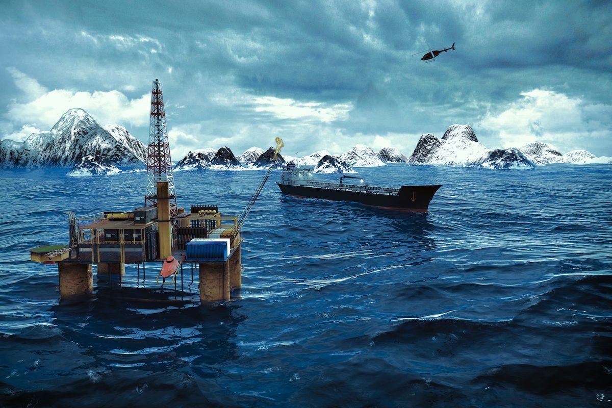 O tesouro congelado: 90 bilhões de barris de petróleo e a nova corrida pelo ouro
