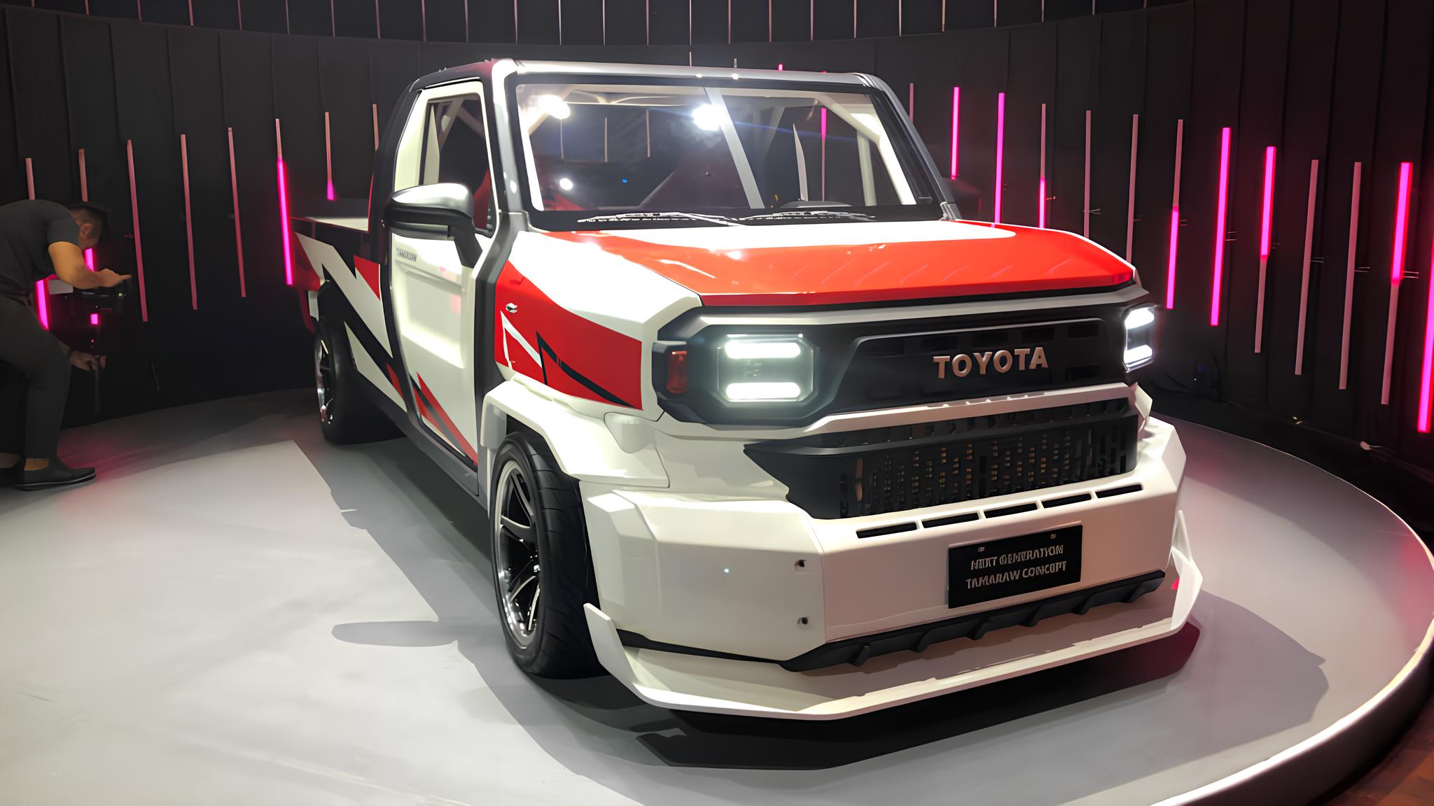 Toyota vai lançar nova picape compacta com visual do Tacoma, motor híbrido e preço abaixo da Hilux para encarar a Maverick
