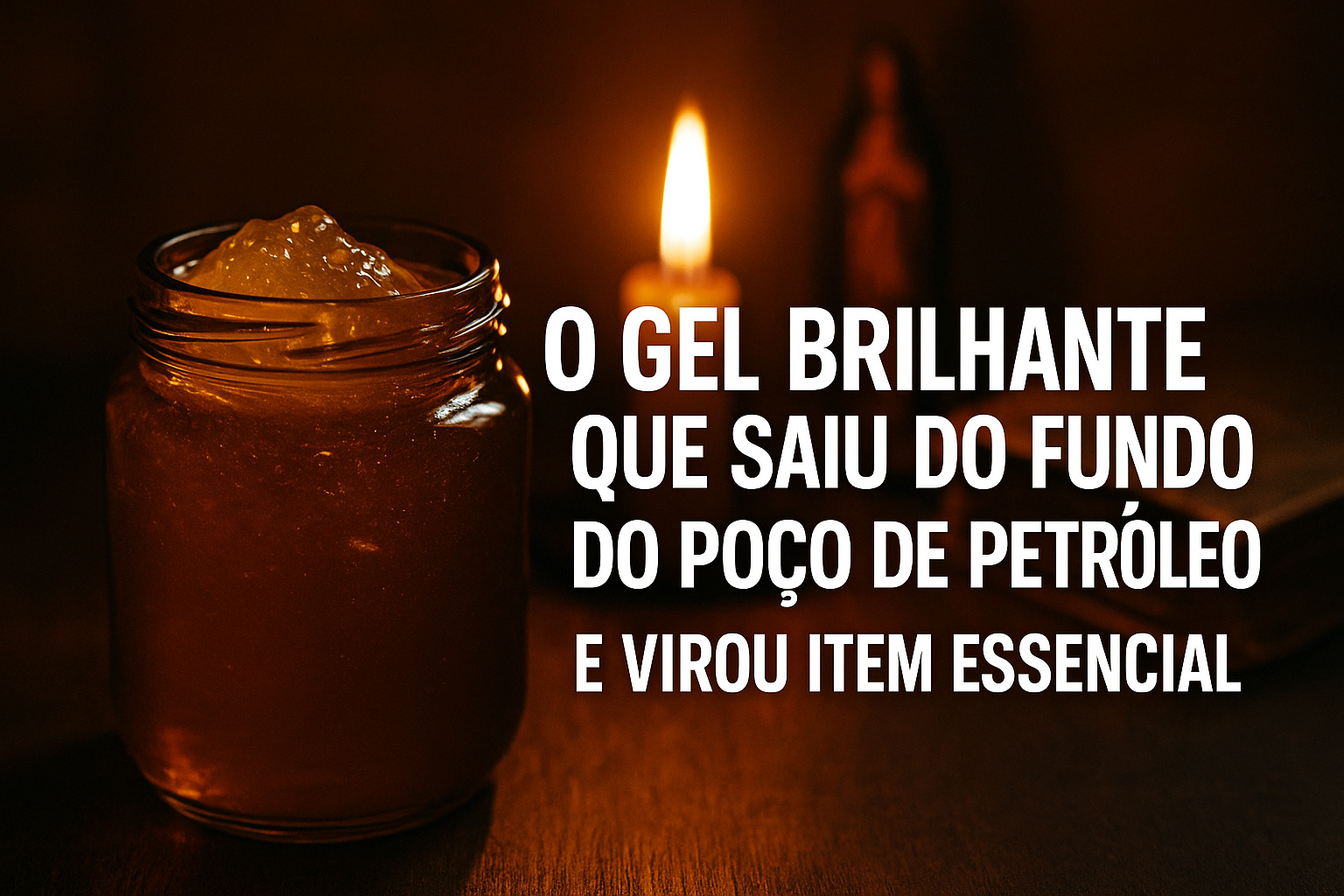 O gel brilhante que saiu do fundo do poço de petróleo e virou item essencial em hospitais, salões de beleza e religiões pelo Brasil