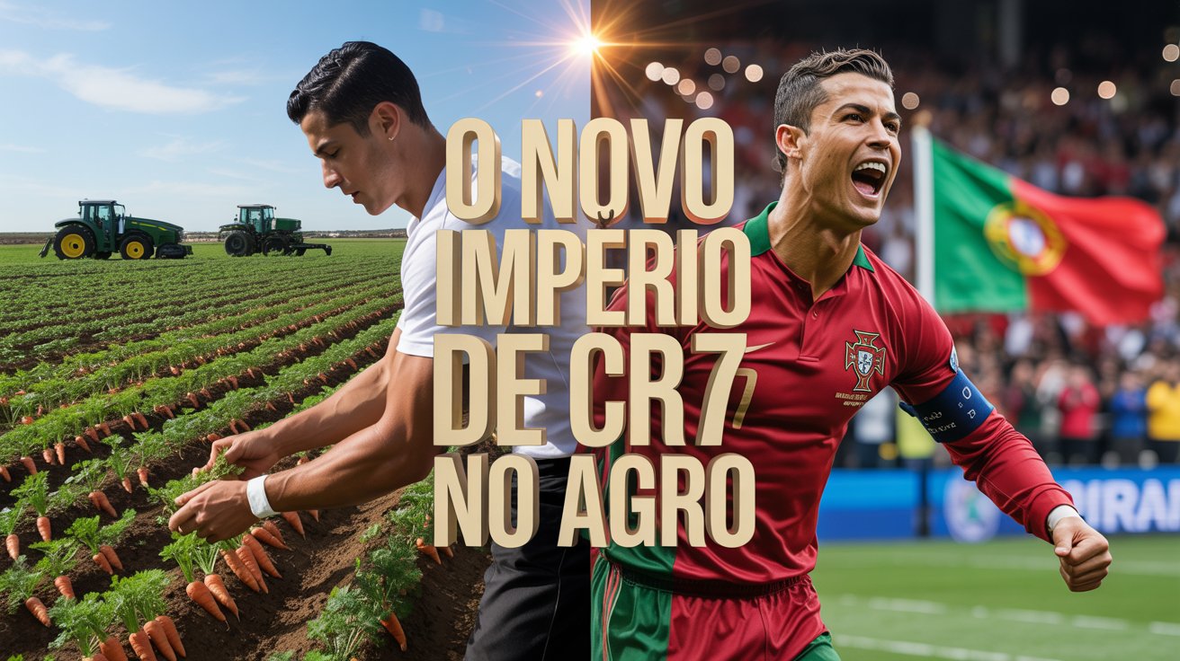 Cristiano Ronaldo transforma fazenda em Portugal no maior império agrícola do país, investindo milhões e revolucionando o mercado com inovação.