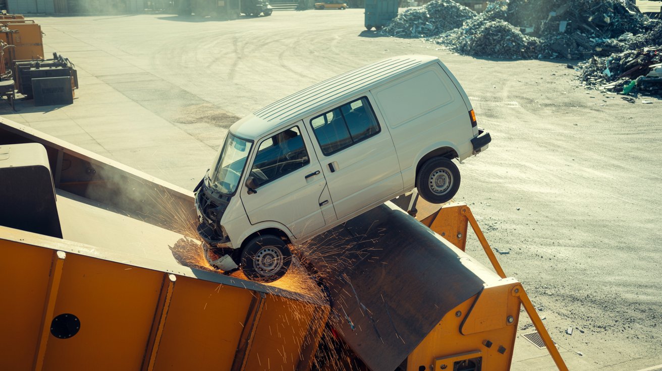 Mega-shredder Lindemann tritura 450 carros por hora e pesa mais que um Boeing 747, mudando o jogo da reciclagem automotiva no mundo.