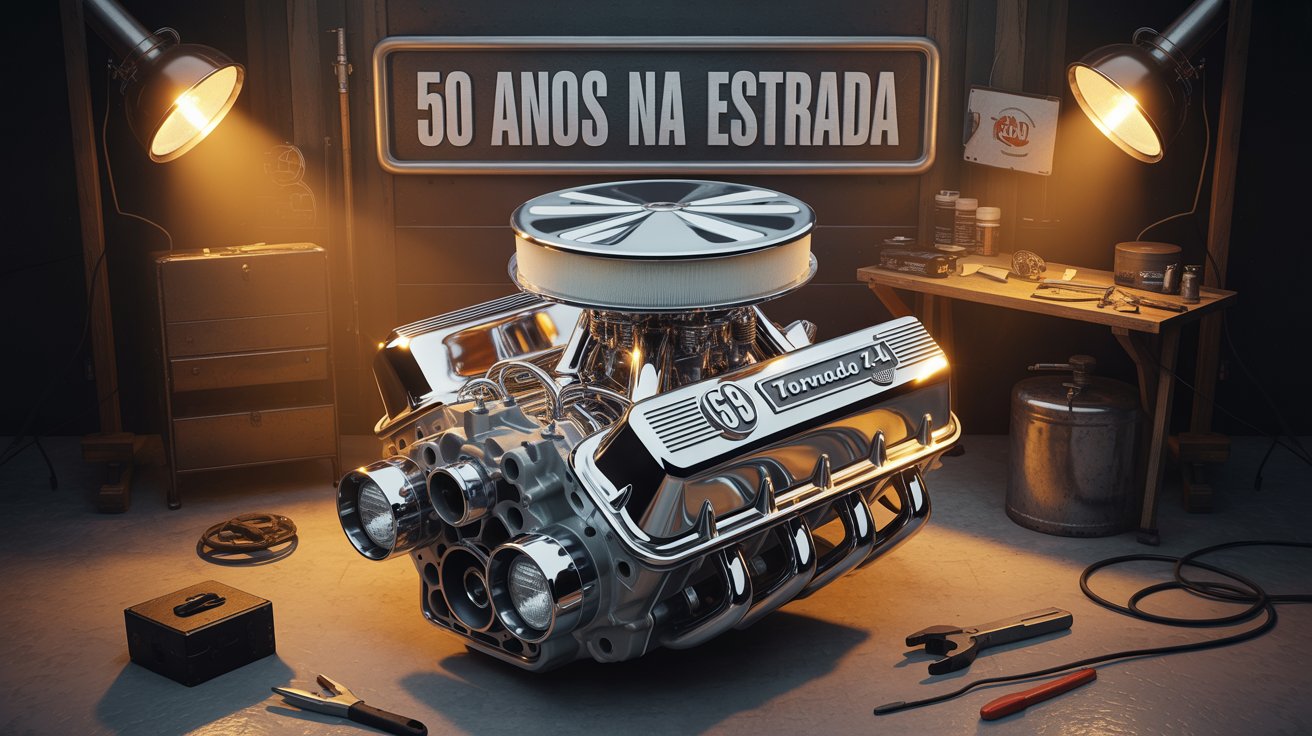 Motorhome da GM dos anos 70 ainda roda com motor V8 original e encanta fãs com conforto, história e visual futurista.