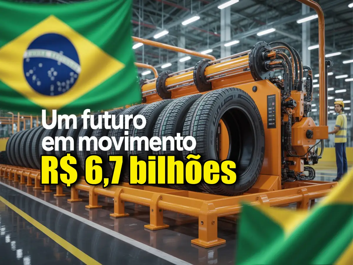 Uma fábrica bilionária vai transformar o Brasil: investimento chinês de R$ 6,7 bi promete pneus de última geração e milhares de empregos no país