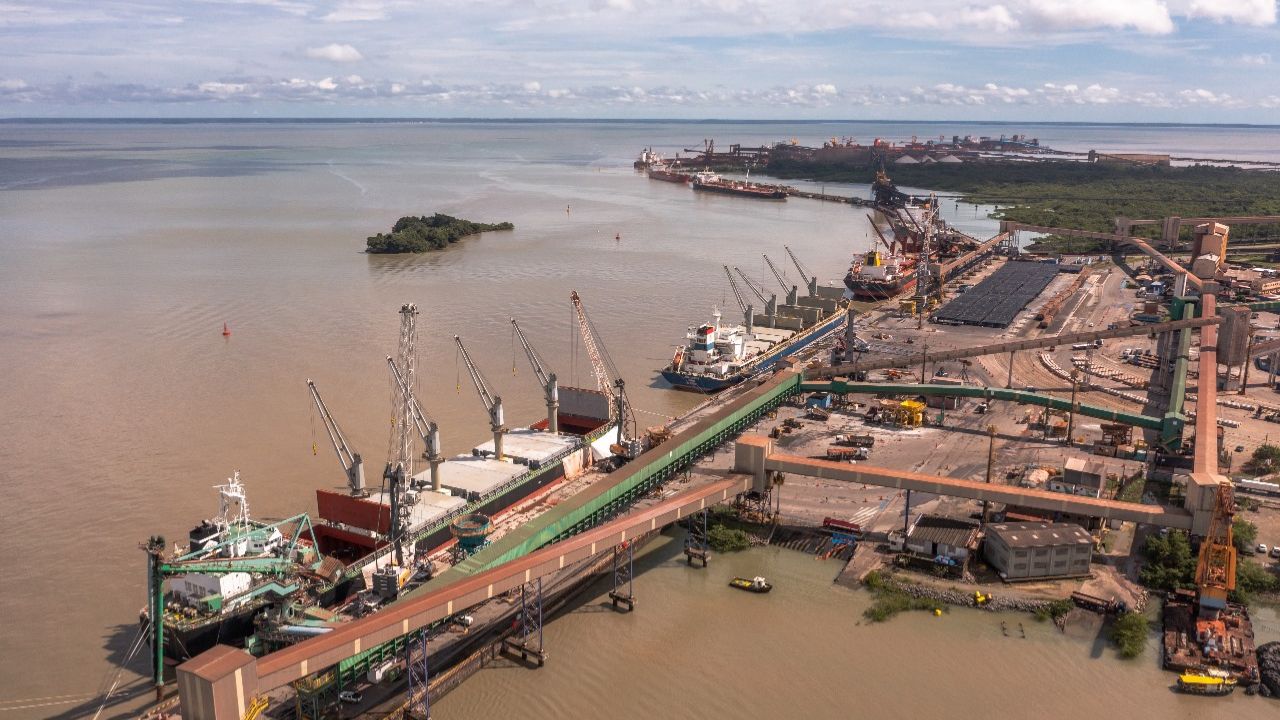 Porto do Itaqui, no Maranhão