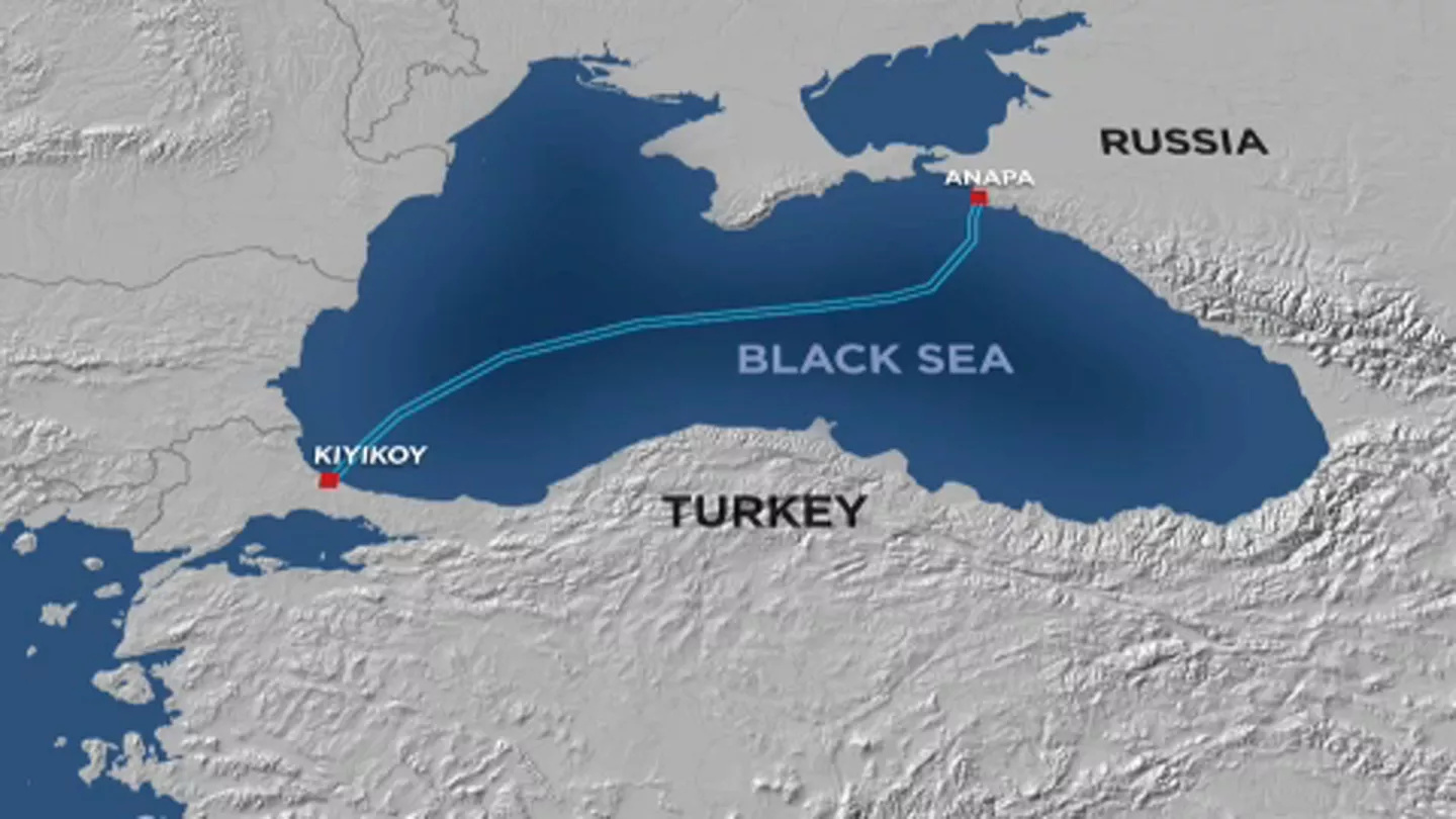 TurkStream: o gasoduto de 930 km que cruza o fundo do Mar Negro com 31 bilhões de metros cúbicos de gás por ano — e virou "arma energética" da Rússia na Europa