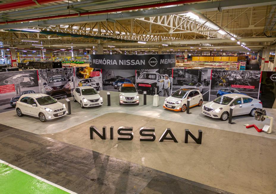 Fábrica da NIssan no Brasil. (Imagem: divulgação) - Nissan luta para sobreviver diante da ascensão da BYD, com reestruturação e parcerias que podem redefinir o mercado global de carros elétricos.