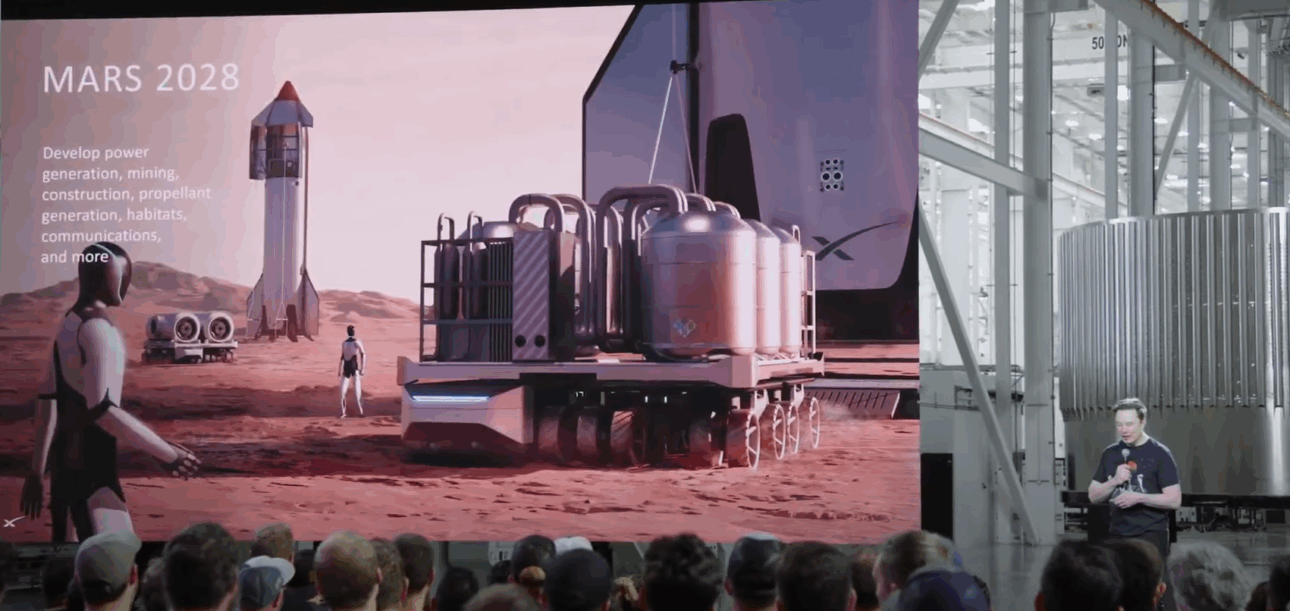 Elon Musk acelera os planos da SpaceX para colonizar Marte em 2026 com a Starship, mesmo após explosões e desafios técnicos.