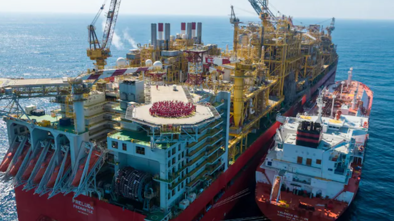 Prelude FLNG. Foto: Shell