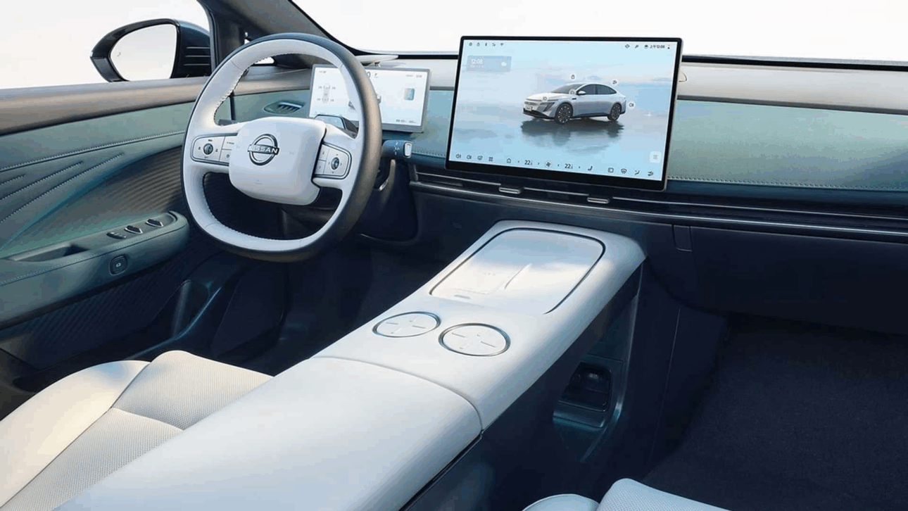 Nissan lança sedã elétrico com preço acessível, direção autônoma e 625 km de autonomia, mas só está disponível com esse valor na China.