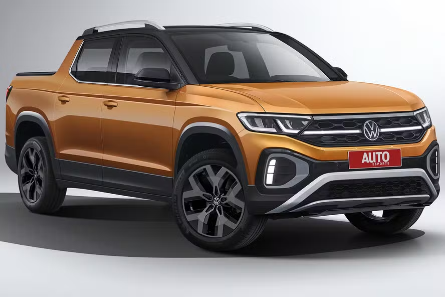 Nova Tarok da Volkswagen chega para abalar o mercado com design moderno, motor híbrido e versatilidade que superam a Fiat Toro e a Chevrolet Montana.