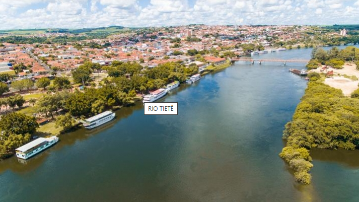 Rio Tietê em SP.