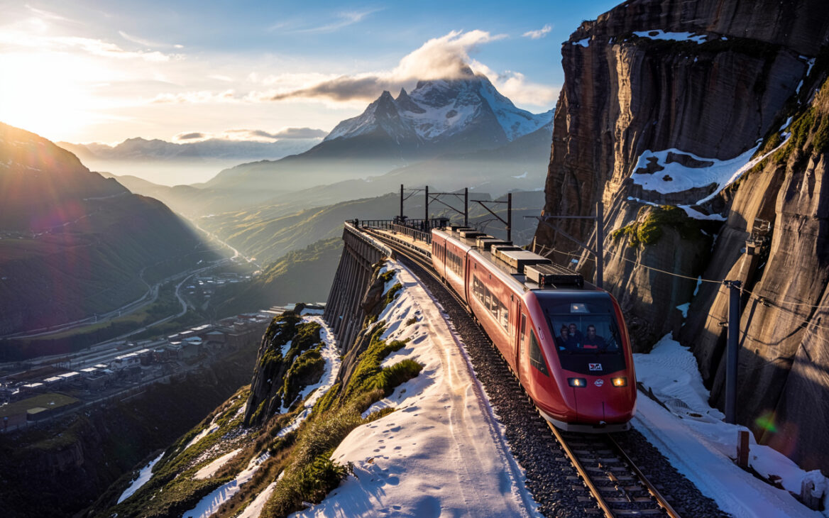 Conheça as ferrovias mais altas do planeta: linhas de trem que cruzam cordilheiras, atravessam desfiladeiros e alcançam altitudes onde o oxigênio é rarefeito