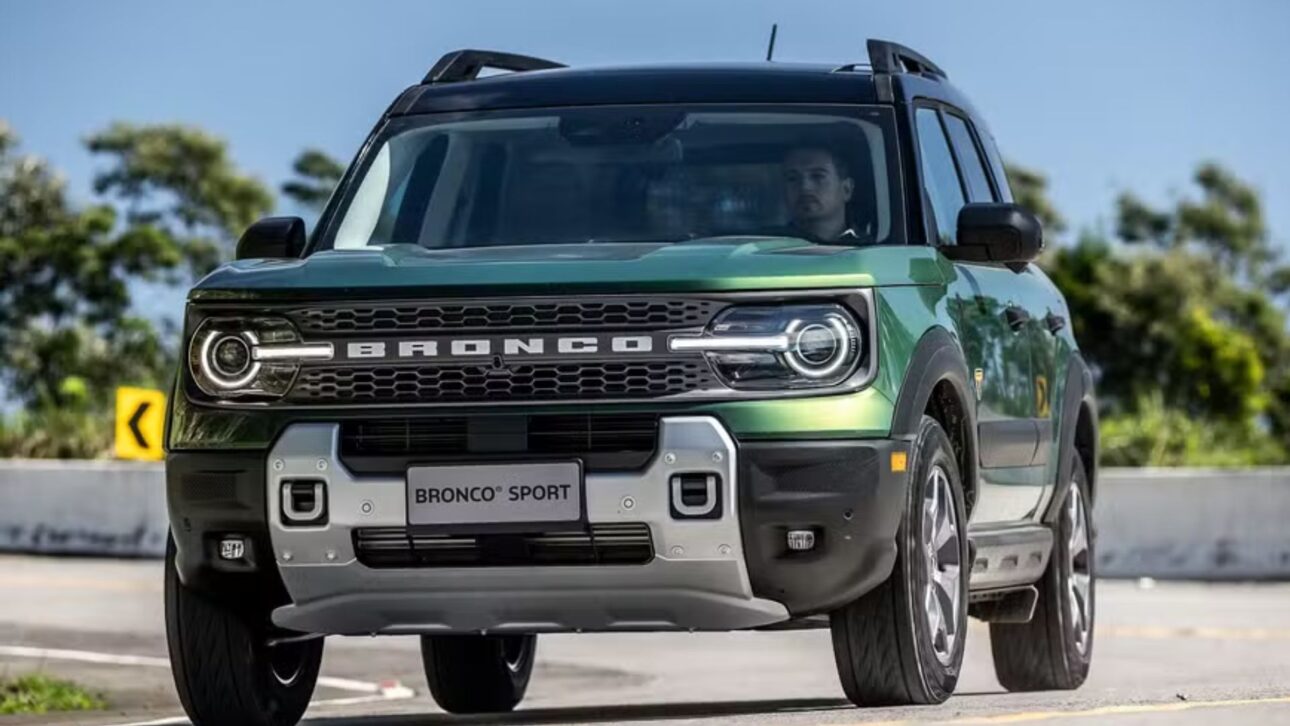 Novo Ford Bronco Sport 2024 chega reestilizado com motor EcoBoost, tração 4x4 e preço mantido. Confira prós e contras do SUV médio.