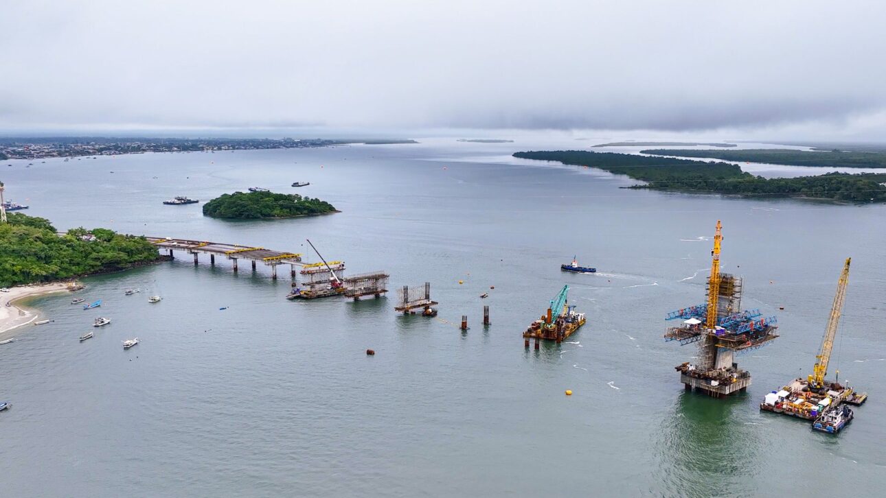 A Ponte de Guaratuba avança 65% no litoral do Paraná, com investimento de R$ 400 milhões, unindo Matinhos e Guaratuba. Saiba mais.