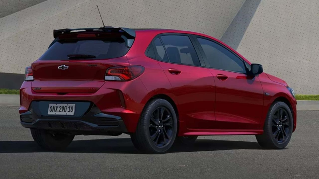 Chevrolet Onix. Imagem: Divulgação