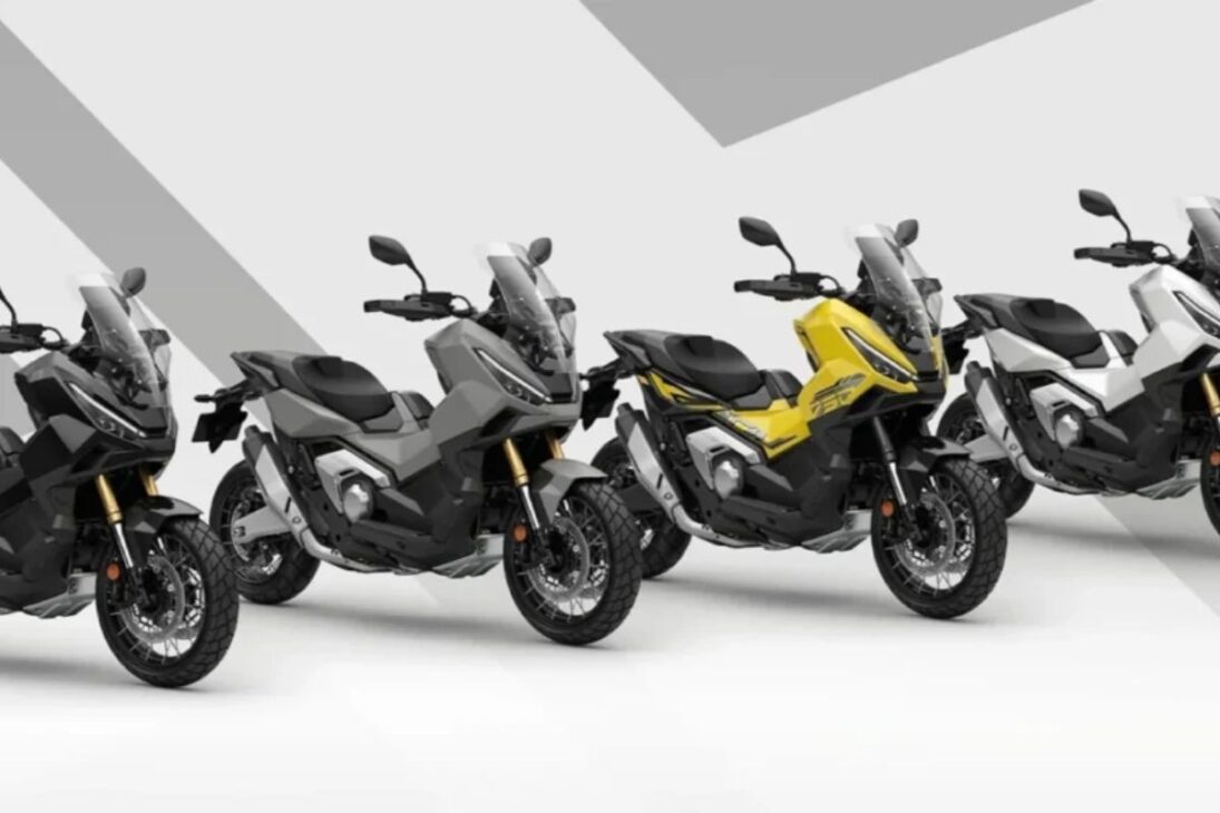 A Honda X-ADV 750 com motor de 58,6 cavalos chama atenção por ser o único 'scooter aventureiro' e é a moto que mistura dois mundos com a tecnologia da marca japonesa